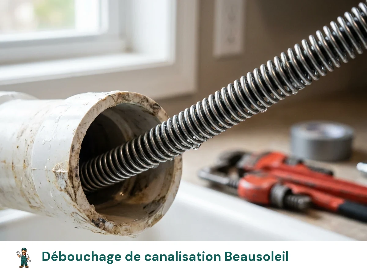 Débouchage de canalisation à Beausoleil