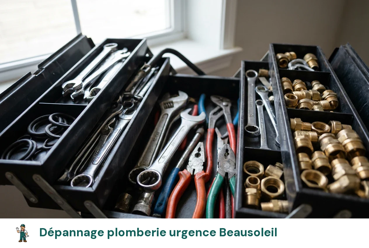 Dépannage plomberie urgence à Beausoleil
