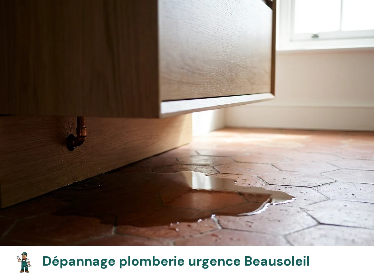 Dépannage plomberie urgence à Beausoleil