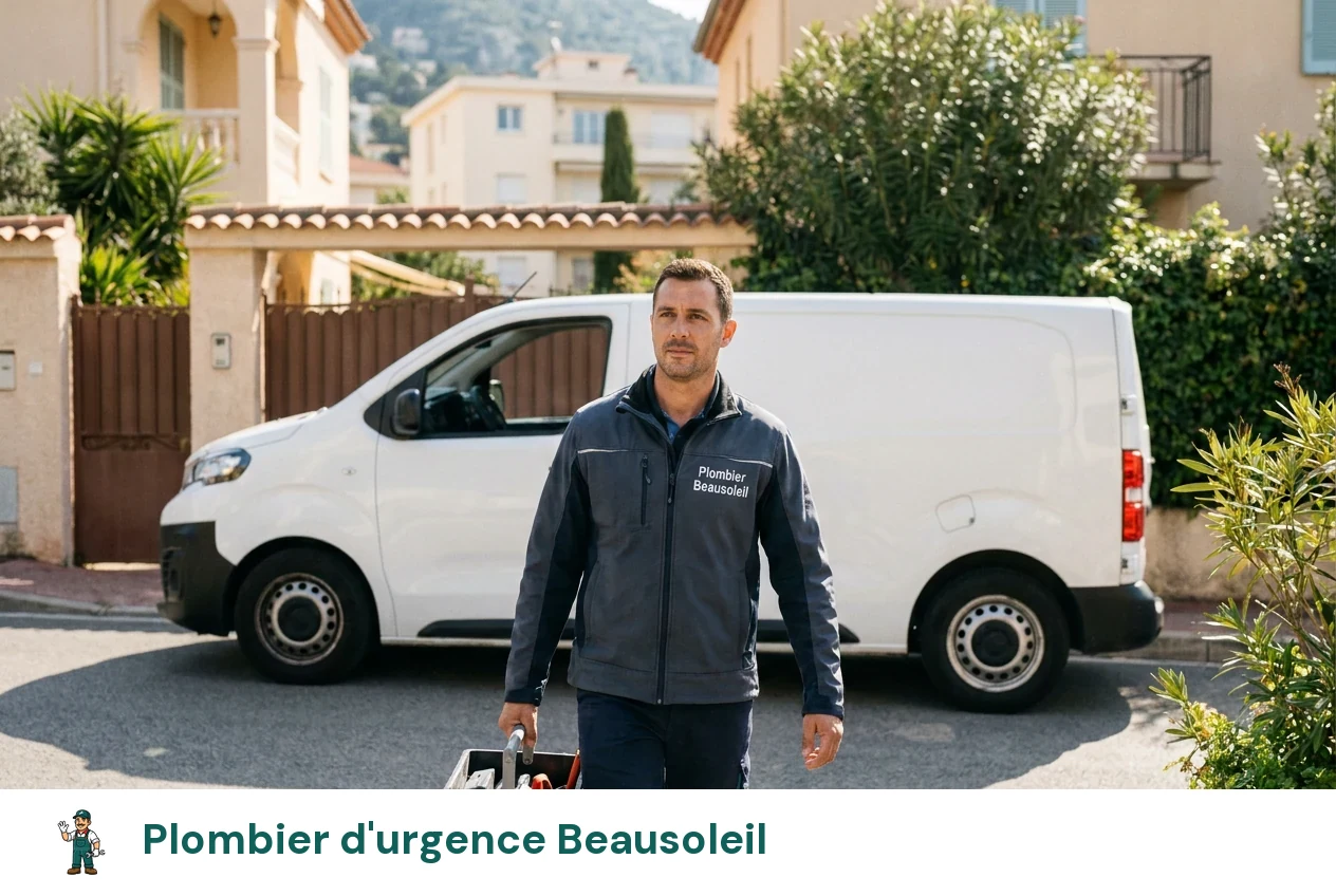 Plombier d'urgence à Beausoleil