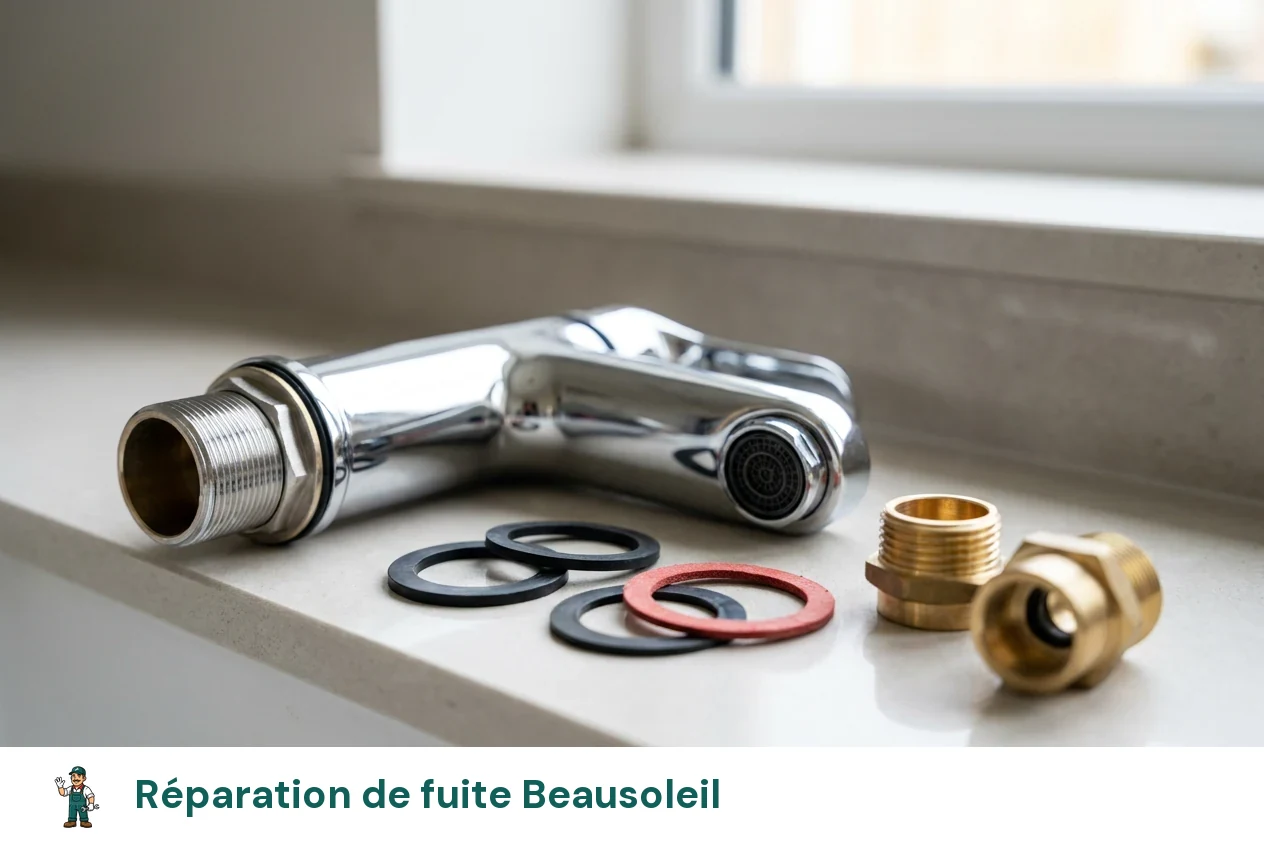 Réparation de fuite à Beausoleil